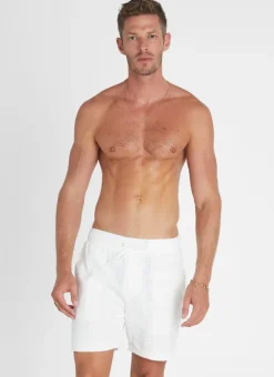 Bottoms|Bottoms^Aqua Blu Alabaster Taylor Shorts