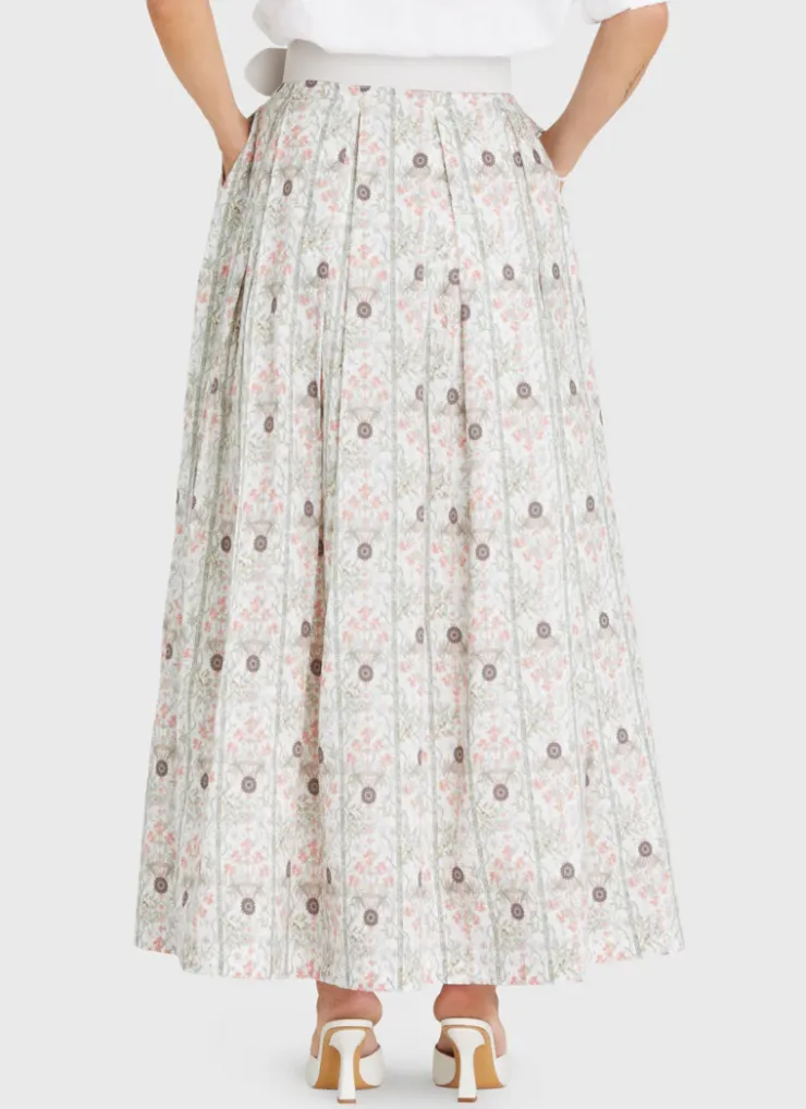 Skirts|Bottoms^Aqua Blu Annette Maxi Skirt (SAMPLE) Amaryllis