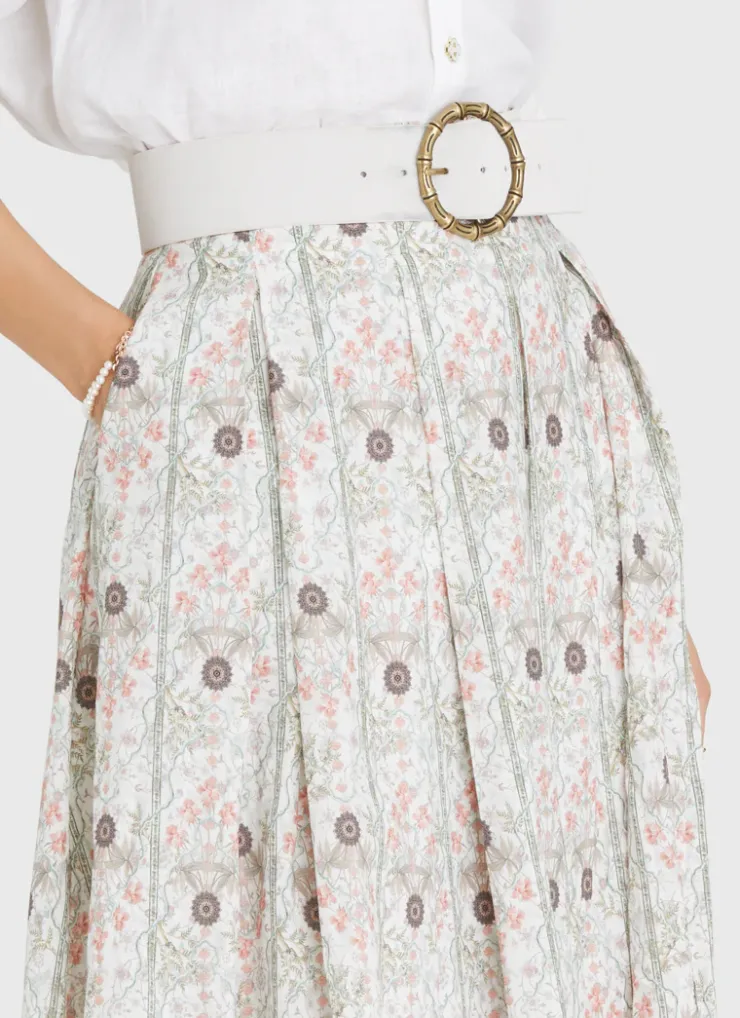 Skirts|Bottoms^Aqua Blu Annette Maxi Skirt (SAMPLE) Amaryllis