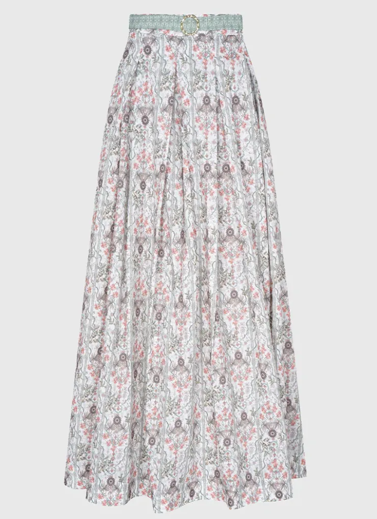 Skirts|Bottoms^Aqua Blu Annette Maxi Skirt (SAMPLE) Amaryllis