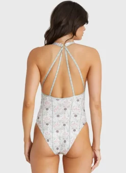 One Pieces^Aqua Blu Sienna One Piece Amaryllis