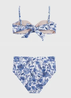 Shop Teens (8-16)|Sets^Aqua Blu Bandeau Bikini Set Azalea