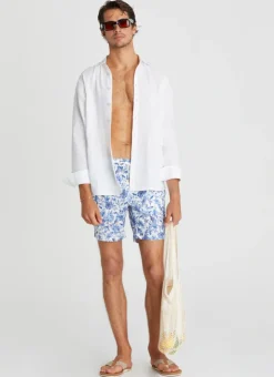 Swim Shorts^Aqua Blu Boardshorts Azalea