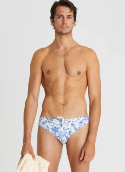 Racer Briefs^Aqua Blu Racer Briefs Azalea