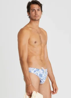 Racer Briefs^Aqua Blu Racer Briefs Azalea
