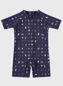 Shop Infants (00-2)|Sunsuits^Aqua Blu Sunsuit Barnacle