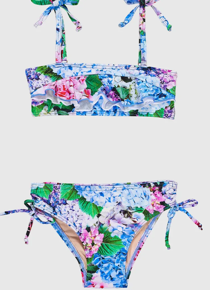 Shop Juniors (3-7)^Aqua Blu Frill Bikini Set Blossom