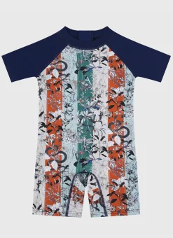 Shop Infants (00-2)|Sunsuits^Aqua Blu Sunsuit Boa