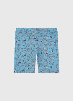 Shop Juniors (3-7)|Bottoms^Aqua Blu Jammers Bowline