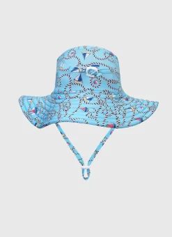 Hats^Aqua Blu Sun Hat Bowline