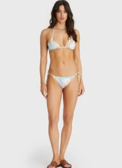 Tops^Aqua Blu Aaliyah Triangle Brindle