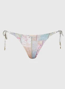 Bottoms^Aqua Blu Felicity Tie Side Pant Brindle