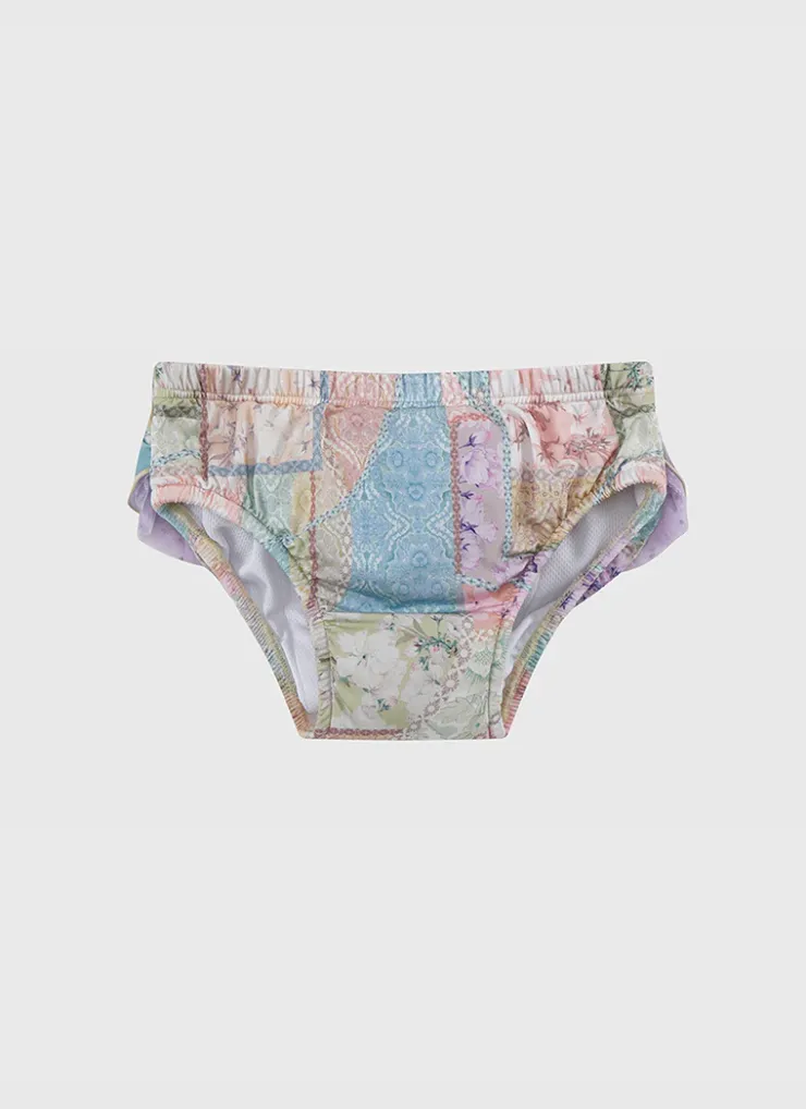 Shop Infants (00-2)|Bottoms^Aqua Blu Swim Nappy Brindle