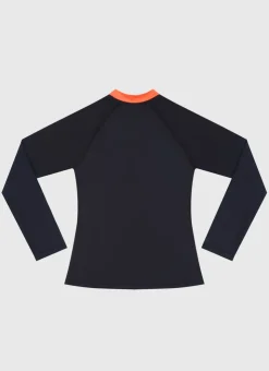 Shop Teens (8-16)|Rashies^Aqua Blu Building Blocks Long Sleeve Rash Vest