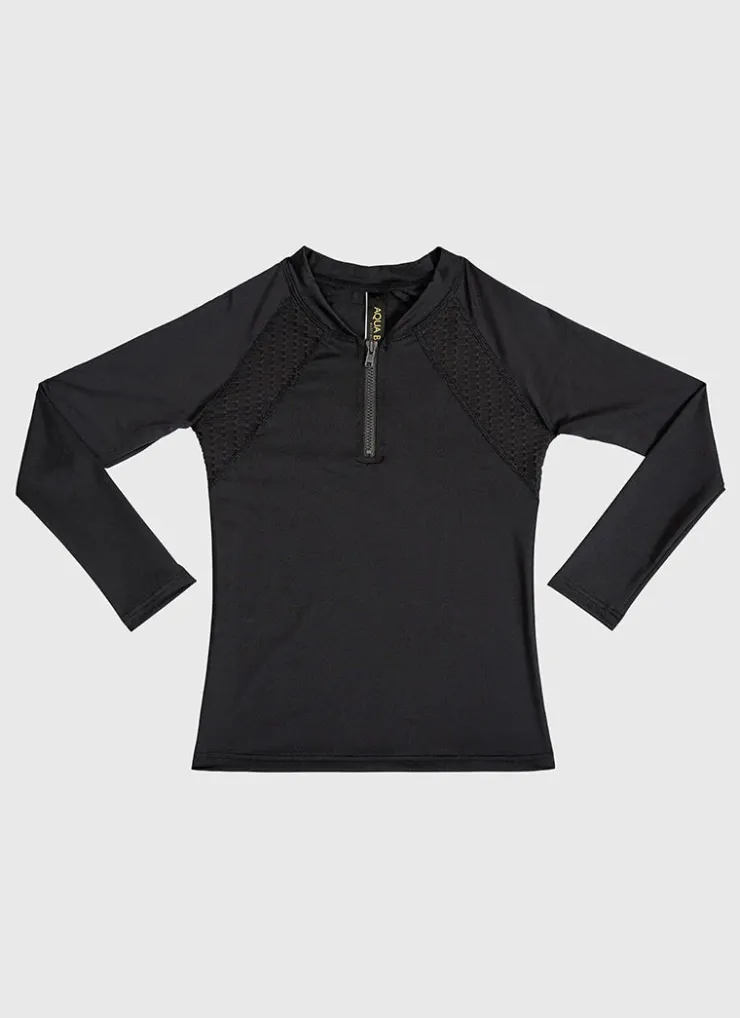 Shop Juniors (3-7)|Shop Teens (8-16)^Aqua Blu Building Blocks Long Sleeve Rash Vest