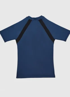 Shop Juniors (3-7)|Shop Teens (8-16)^Aqua Blu Building Blocks Short Sleeve Rash Vest