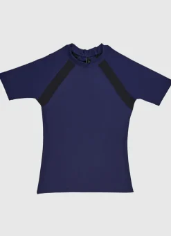 Shop Juniors (3-7)|Shop Teens (8-16)^Aqua Blu Building Blocks Short Sleeve Rash Vest