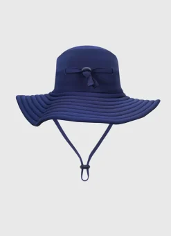 Shop Juniors (3-7)|Hats^Aqua Blu Building Blocks Sun Hat - Kids