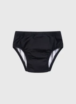 Bottoms^Aqua Blu Building Blocks Swim Nappy