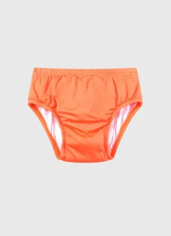 Bottoms^Aqua Blu Building Blocks Swim Nappy