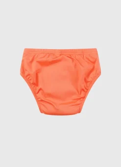 Bottoms^Aqua Blu Building Blocks Swim Nappy