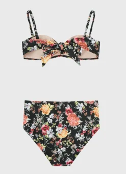 Shop Teens (8-16)|Sets^Aqua Blu Bandeau Bikini Set Camelia