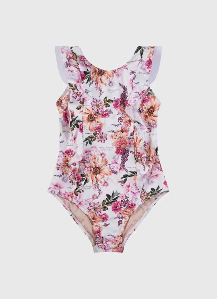 Shop Juniors (3-7)|One Pieces^Aqua Blu Frill One Piece Chase
