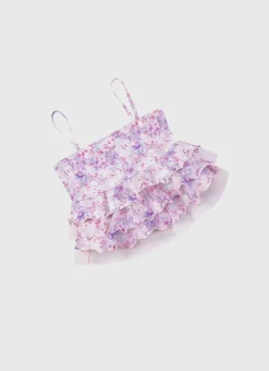 Shop Juniors (3-7)|Sets^Aqua Blu Halter Neck Bikini Set Cherry Blossom