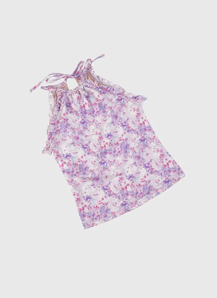 Shop Teens (8-16)|Sets^Aqua Blu Halter Neck Tankini Set (SAMPLE) Cherry Blossom
