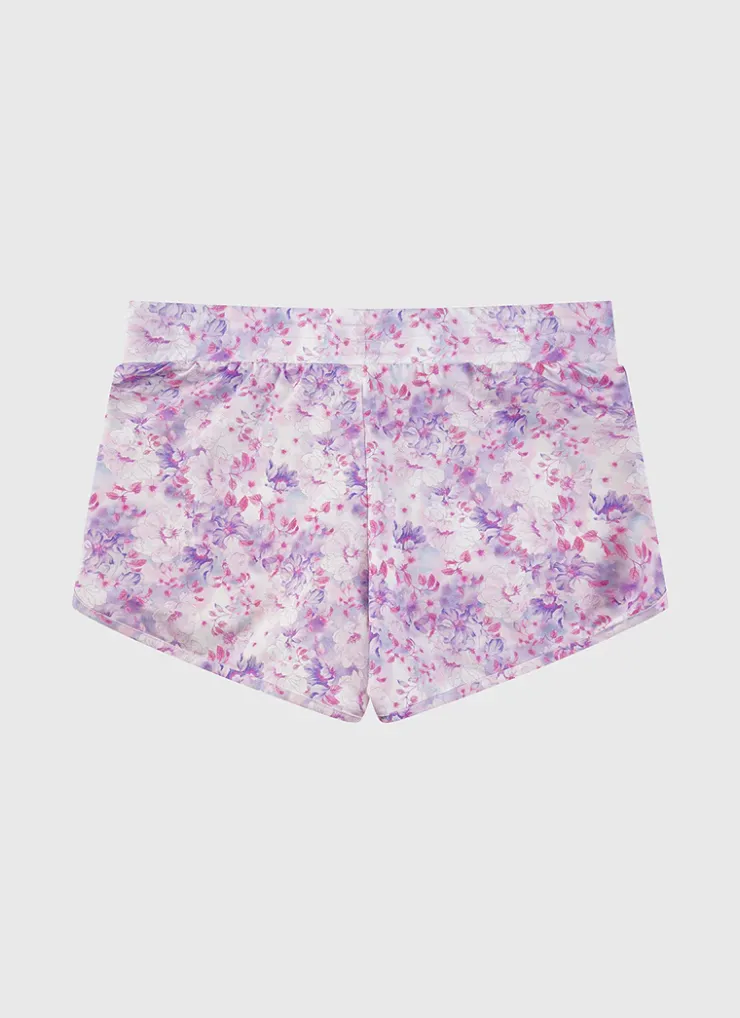 Shop Juniors (3-7)|Bottoms^Aqua Blu Lycra Boardshorts Cherry Blossom