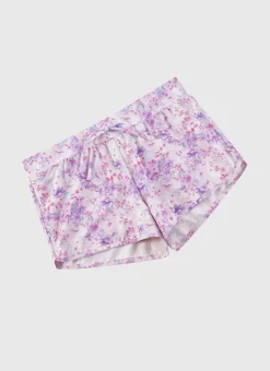 Shop Juniors (3-7)|Bottoms^Aqua Blu Lycra Boardshorts Cherry Blossom