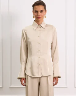 Tops^Aqua Blu Éclat Juliette Blouse