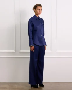 Tops^Aqua Blu Éclat Juliette Blouse