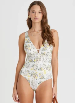 One Pieces^Aqua Blu Alana DD/E Cup One Piece Clementine