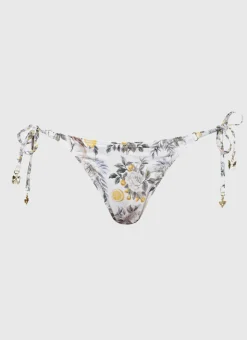 Bottoms^Aqua Blu Felicity Tie Side Pant Clementine