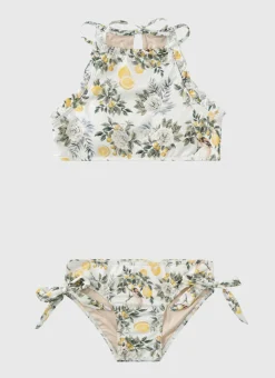 Shop Juniors (3-7)|Sets^Aqua Blu Halter Neck Bikini Set Clementine