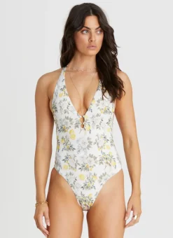 One Pieces^Aqua Blu Sienna One Piece Clementine