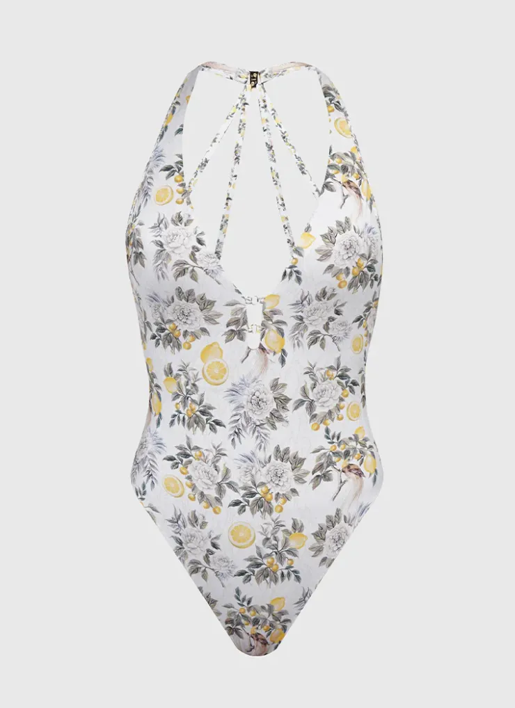 One Pieces^Aqua Blu Sienna One Piece Clementine