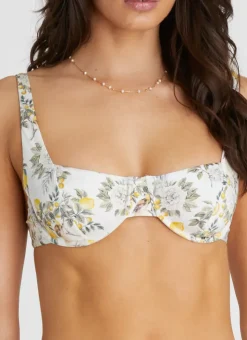 Tops^Aqua Blu Zara Balconette Clementine