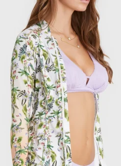 Rash Guards|Tops^Aqua Blu Lyla Rash Guard Daffodil