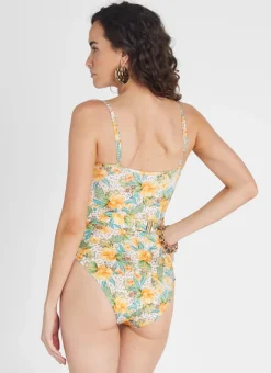 One Pieces^Aqua Blu Hannah One Piece Dahlia