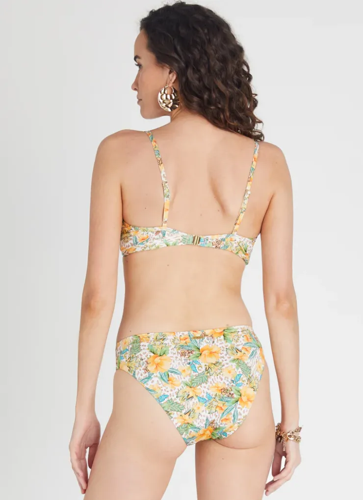 Tops^Aqua Blu Olivia Bikini Top Dahlia