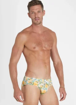 Racer Briefs^Aqua Blu Racer Briefs Dahlia