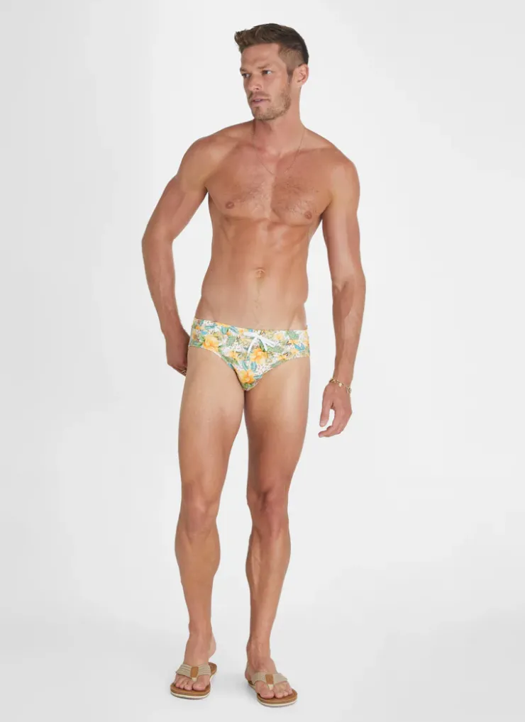 Racer Briefs^Aqua Blu Racer Briefs Dahlia