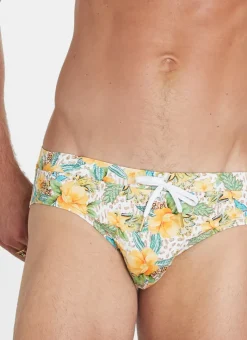 Racer Briefs^Aqua Blu Racer Briefs Dahlia