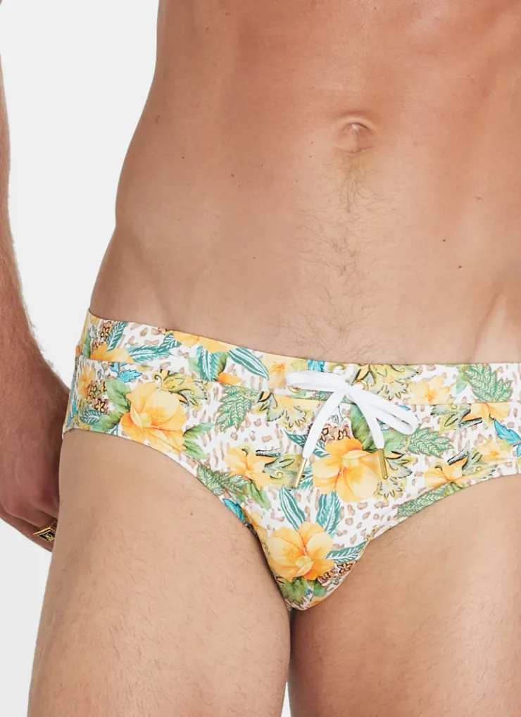 Racer Briefs^Aqua Blu Racer Briefs Dahlia