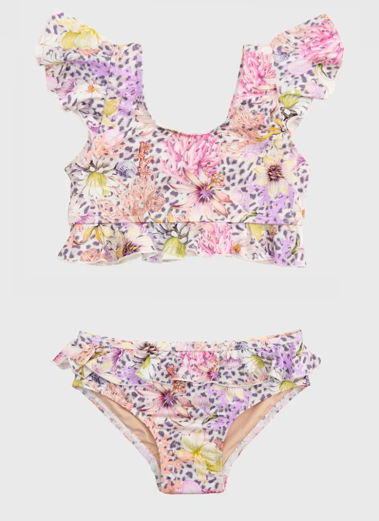 Shop Juniors (3-7)|Sets^Aqua Blu Frill Bikini Set Daisy