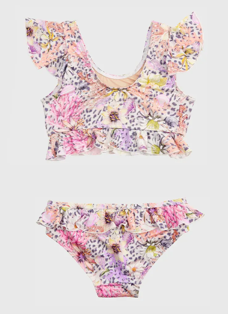 Shop Juniors (3-7)|Sets^Aqua Blu Frill Bikini Set Daisy