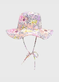 Shop Juniors (3-7)|Hats^Aqua Blu Lycra Hat Daisy
