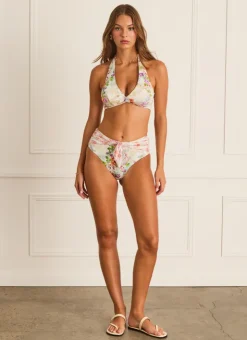 Bottoms^Aqua Blu Margot High Waist Pant Dianthus